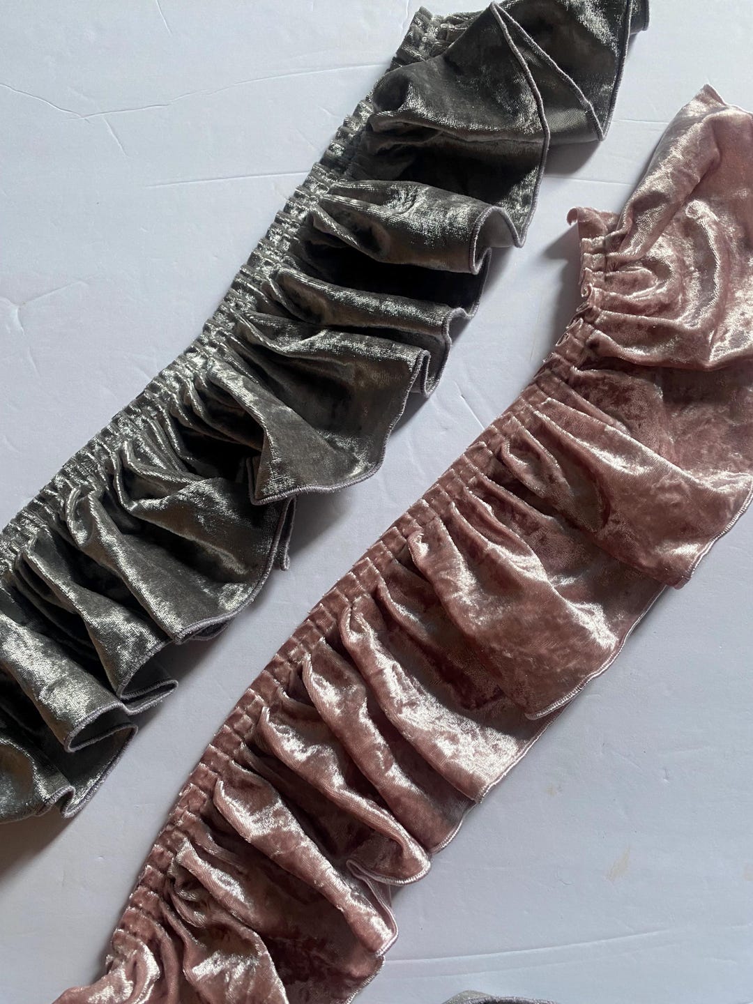 Ruffle Trim, Fabric, by the Yard - Etsy