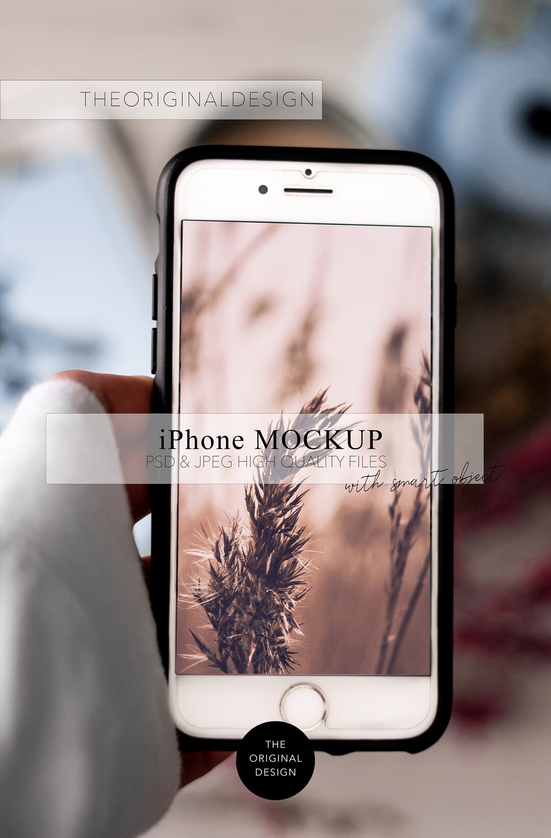 IPhone Mockup Screen Mockup Photo Instagram Styled Stock - Etsy