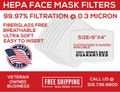 Filter for Mask, Face Mask Filter, Filter for Face Mask, Filter Insert, Face Mask Filter Insert, Mask Filter, HEPA FILTER for MASK, PM2.5