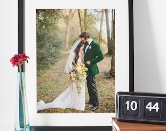 Frame for 8x10 Picture | Custom Framing | Frame with Mat | Family Frame | Wall Frame | Wall Art | Gift for Couples