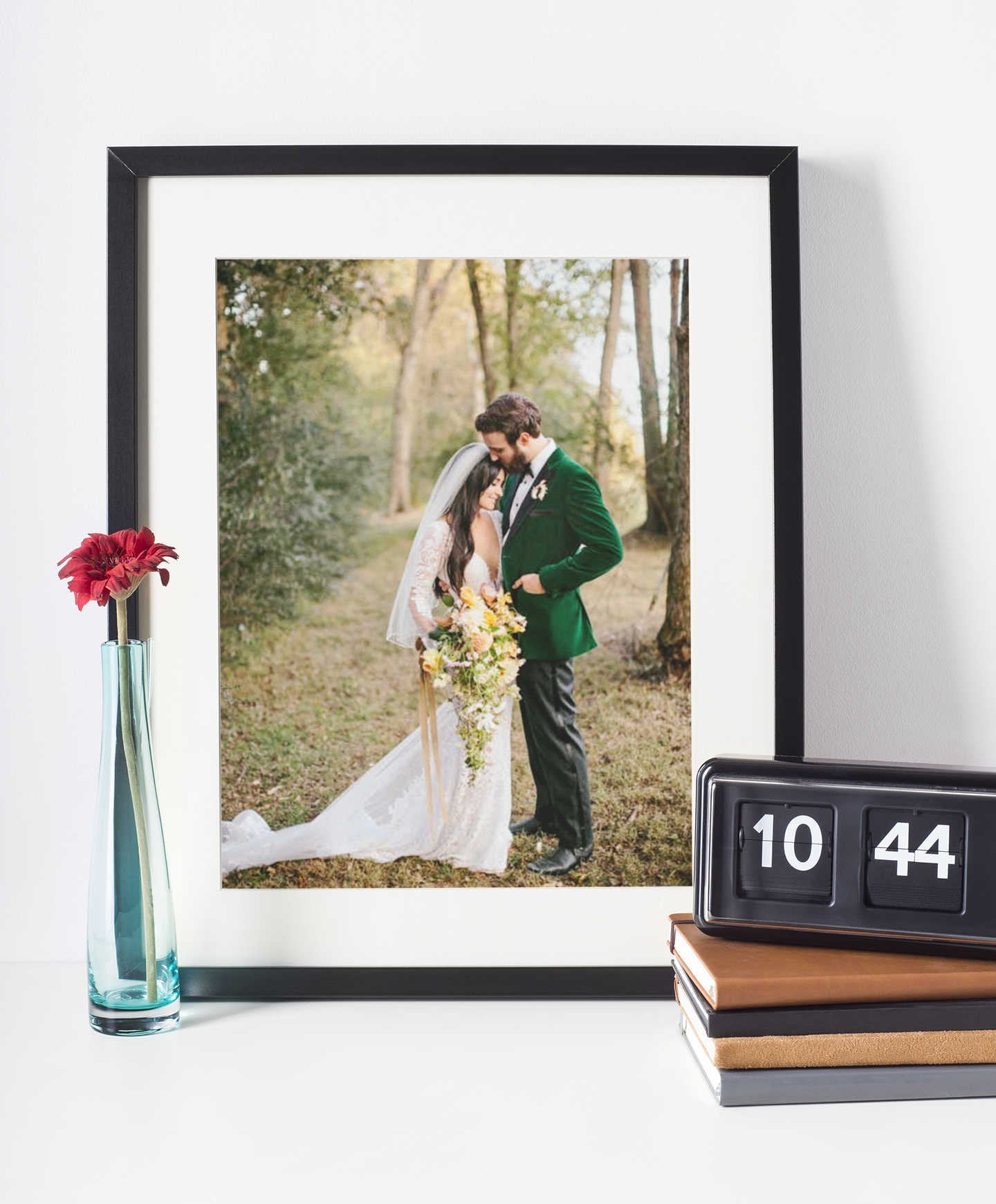 Picture Frame | Custom Framing | Matted Picture Frame | Family Frame | Wall Frame | Wedding Gift | Shower Gift | Gift for Couple