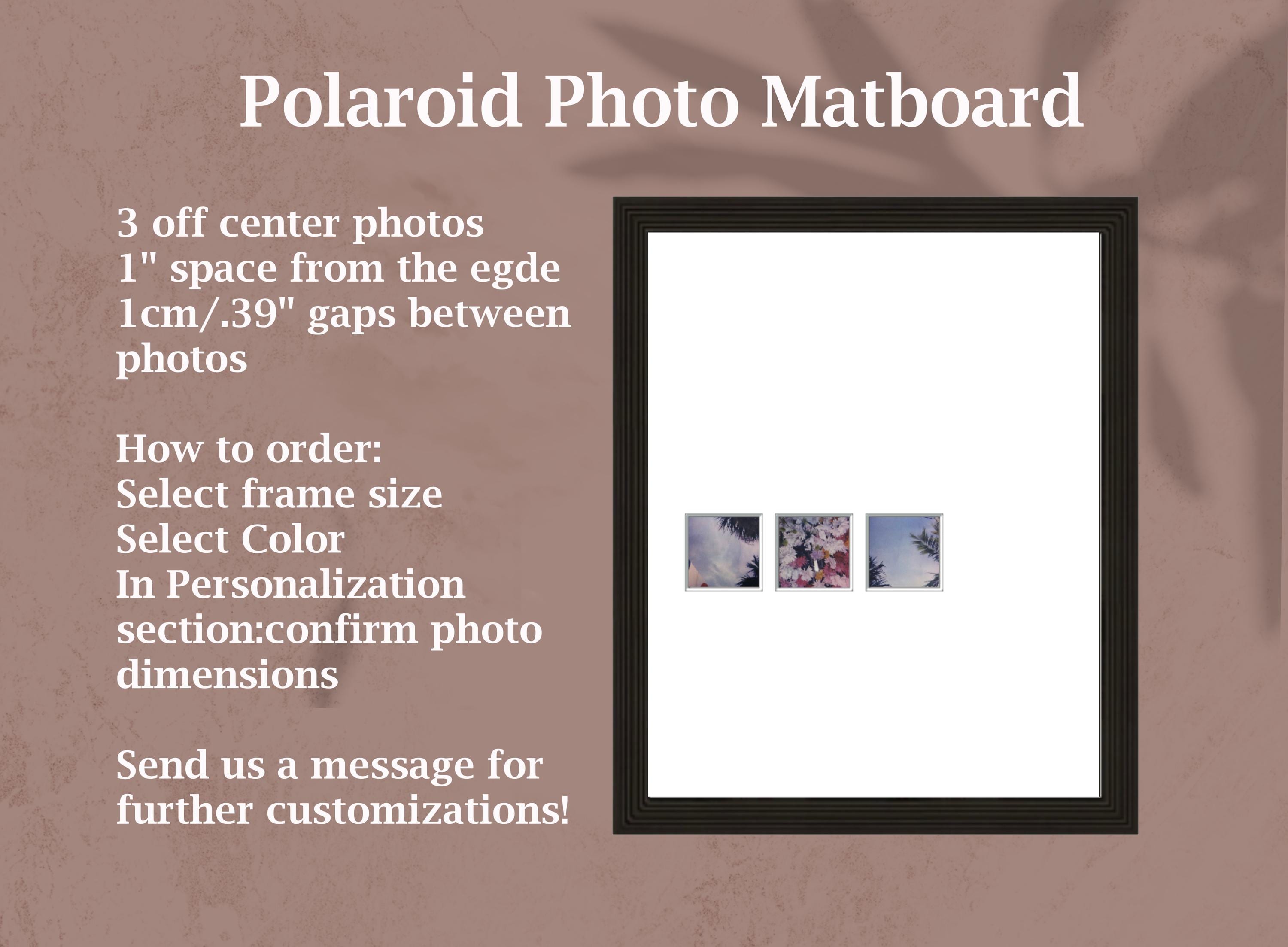 Polaroid Size Frames