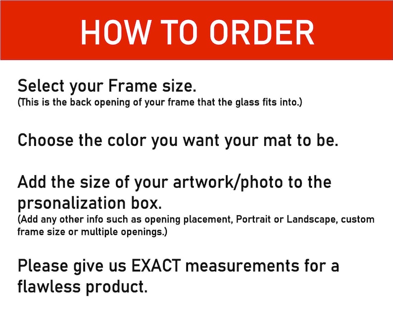 Double Mat Custom Size Matting for Frame Custom Double Mat Etsy