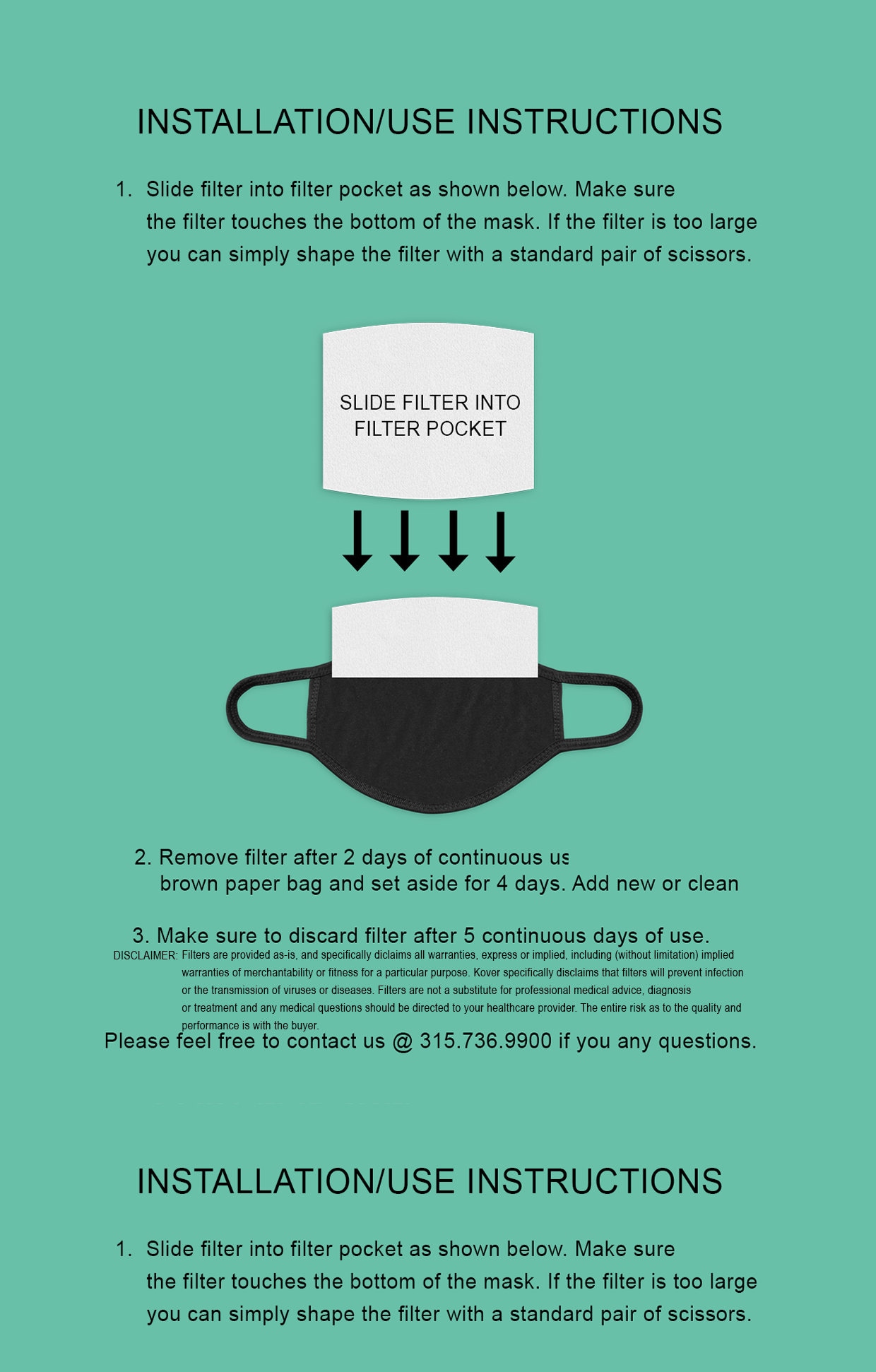 Filter for Mask Face Mask Filter Filter for Face Mask - Etsy