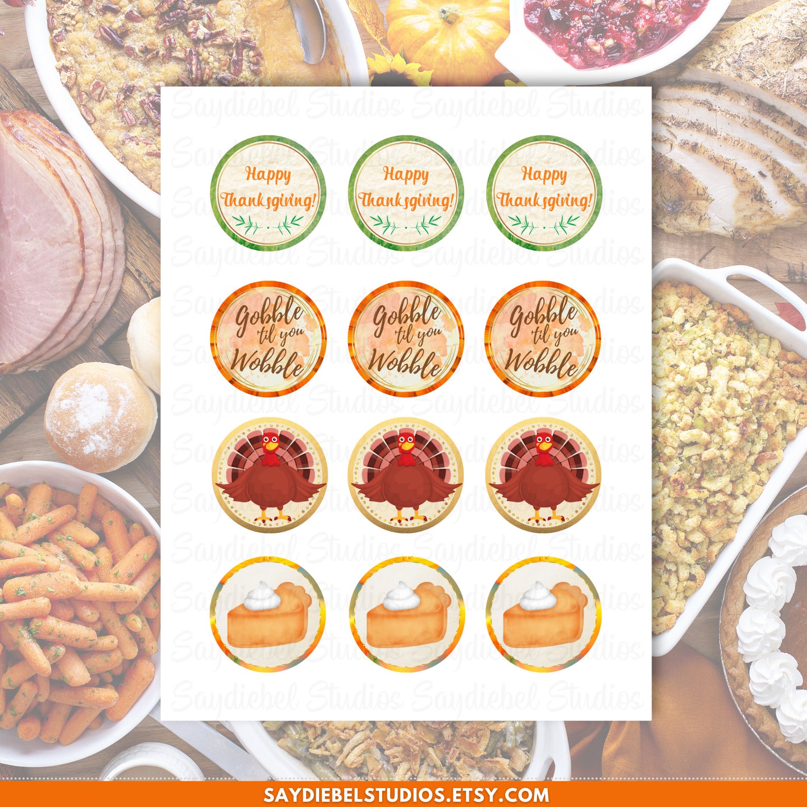 Thanksgiving placemats craft