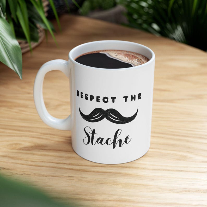SaydiebelStudios Respect the Stache Mug
