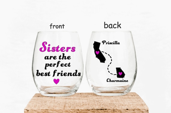 Biching Cadeau Pour Sœur De La Part D'une Sœur, Cadeau D'amitié Pour Femme, Amie, Meilleure Amie, âme Sœur, Grande Sœur, Belle-sœur, Meilleure Amie, 532 Ml