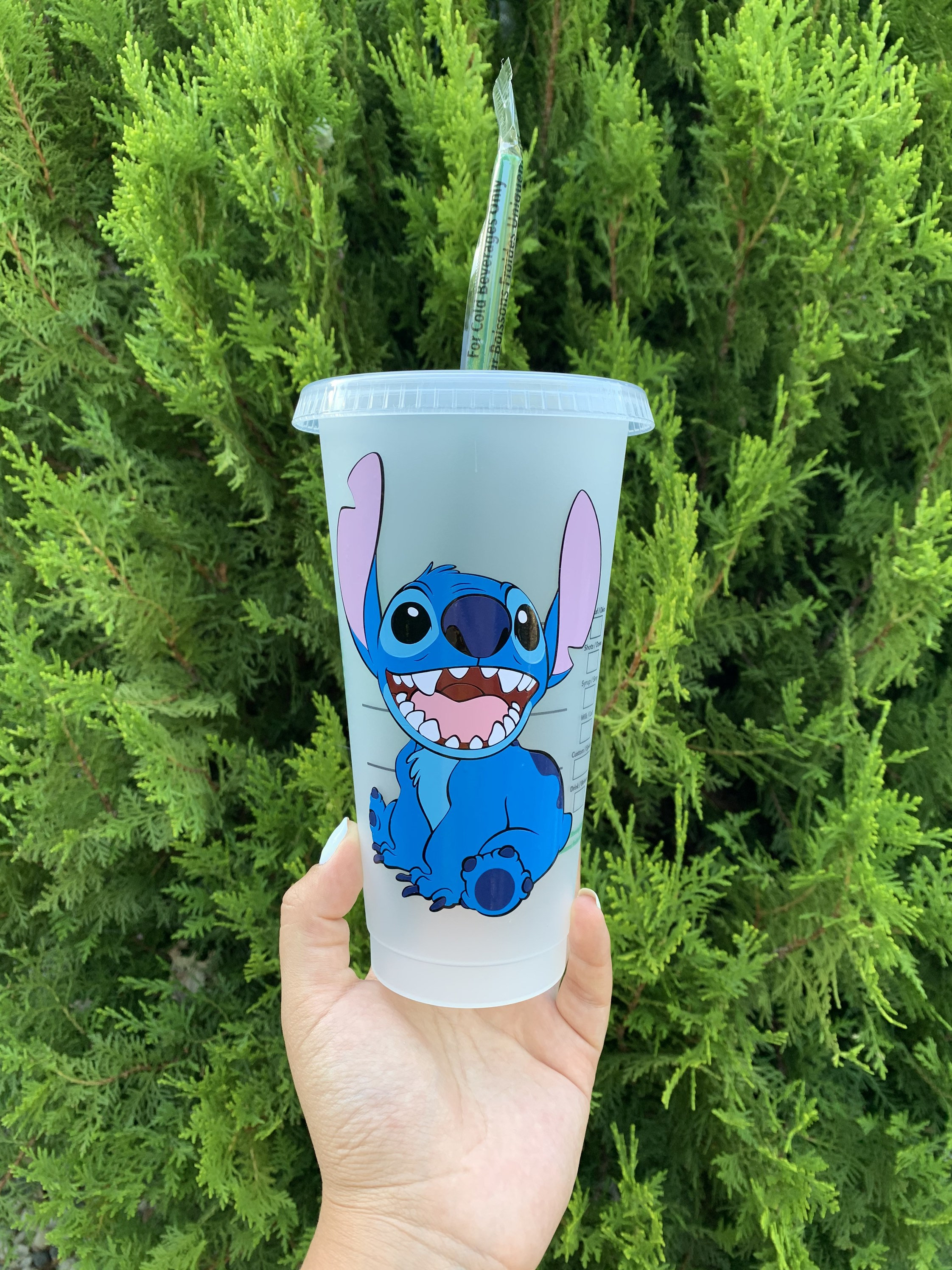 Stitch Straw Pencil Toppers Made for Stanley Starbucks Tumbler