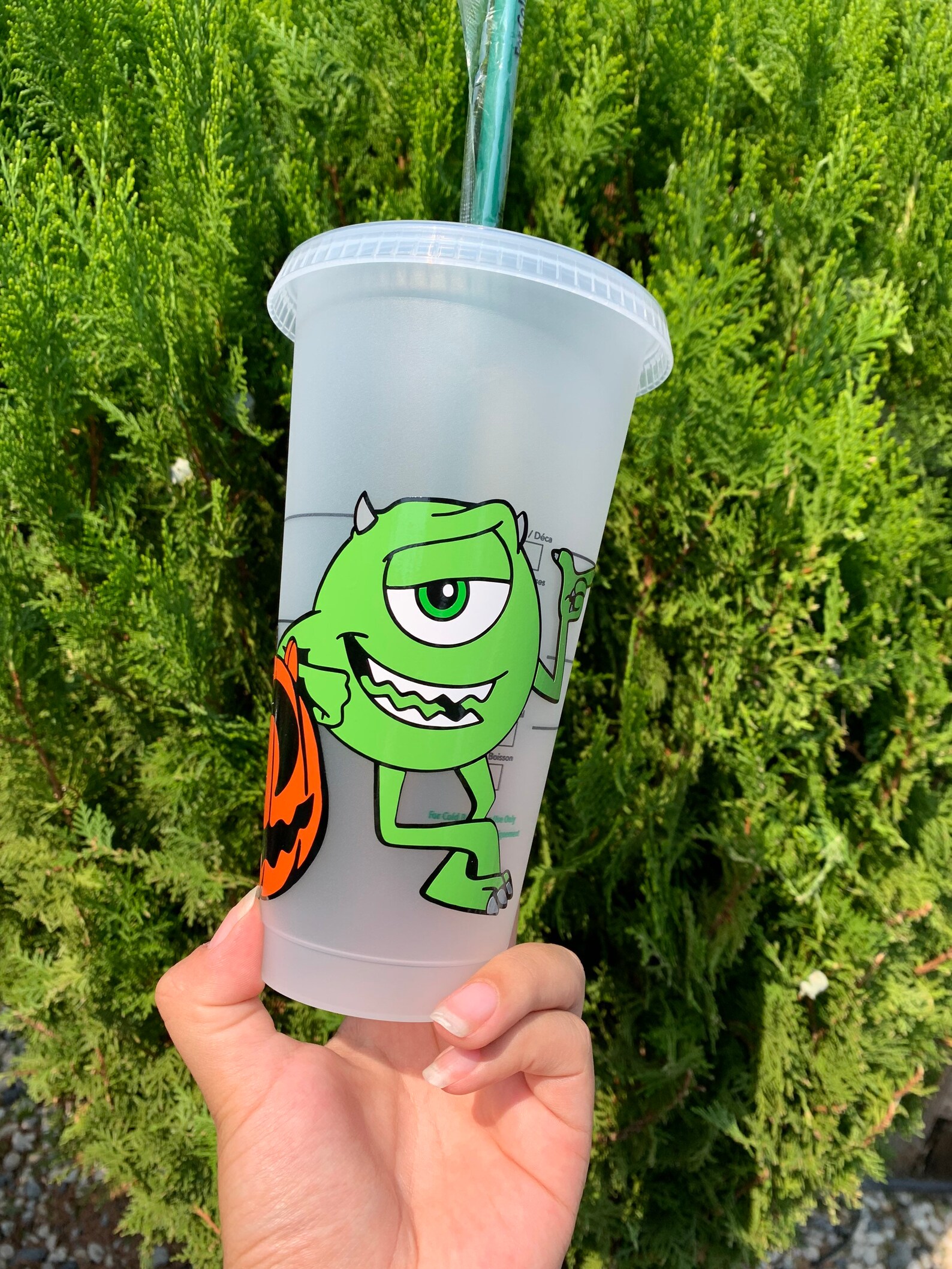 Disney Monsters Inc Inspired Starbucks Cup Etsy