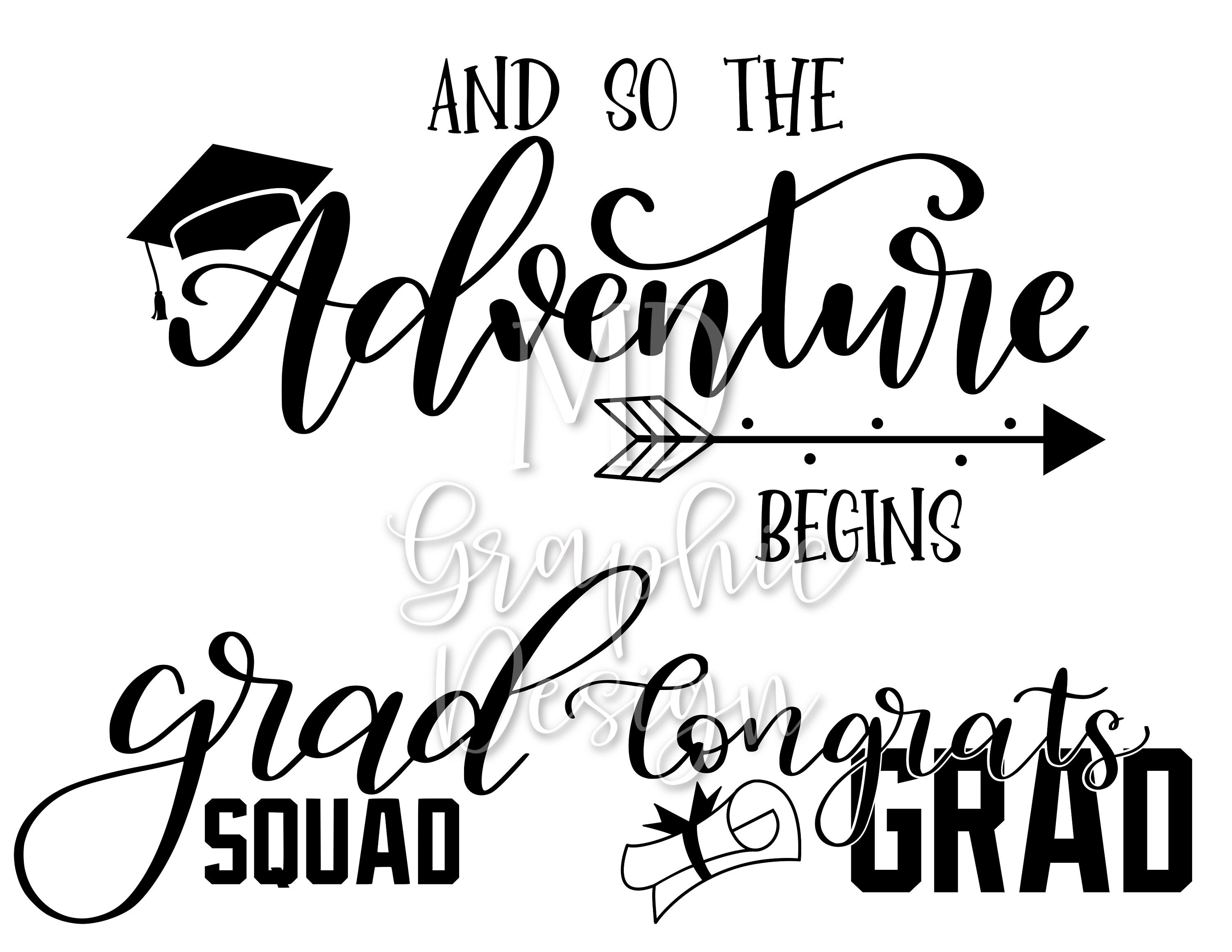 Graduation SVG Bundle - Etsy