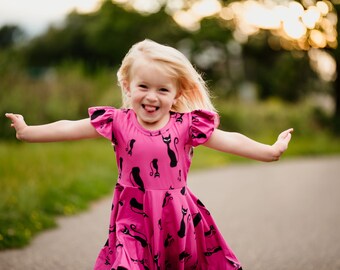Toddler Cat Dress Etsy