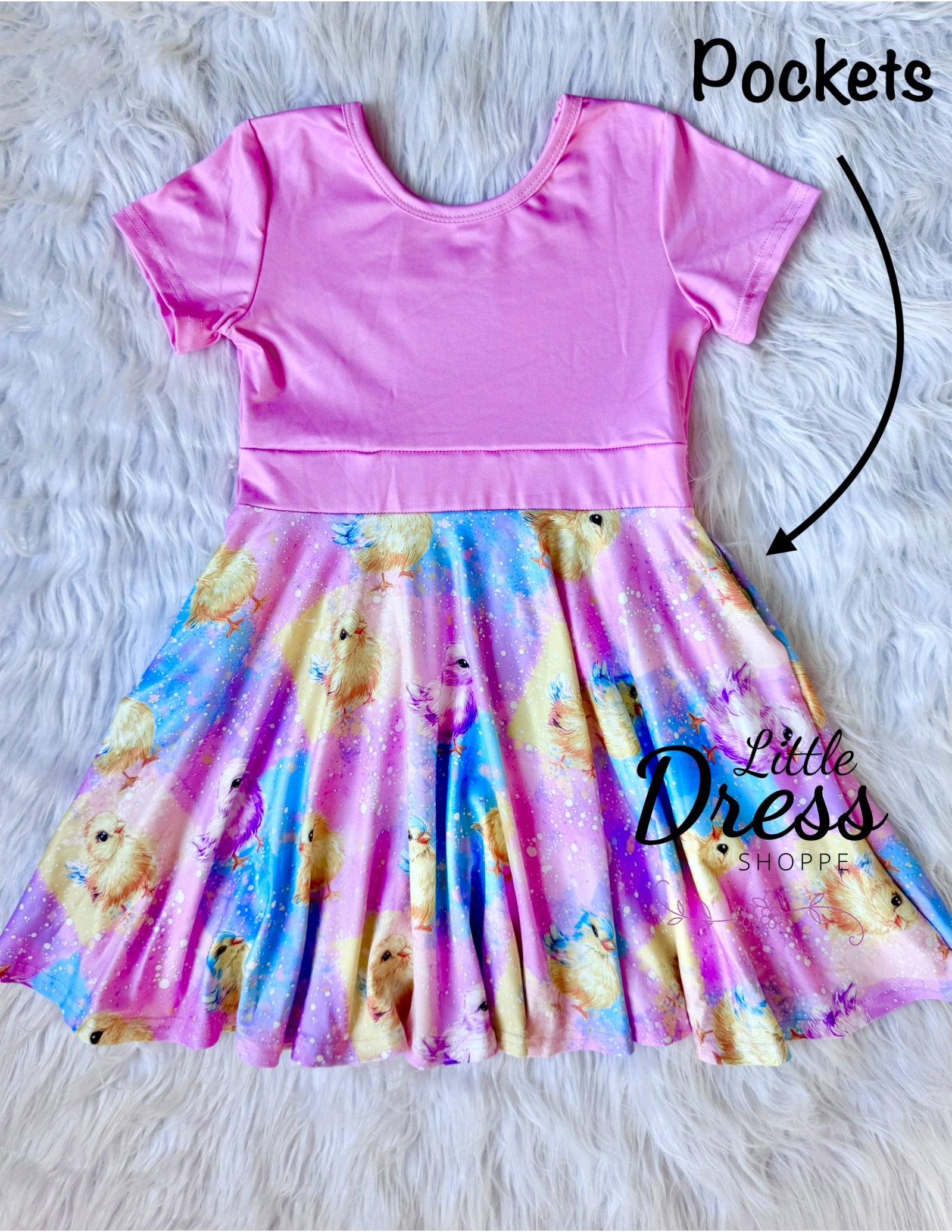 white christmas dresses Cute Ladybug Girl Little Dress main image 0