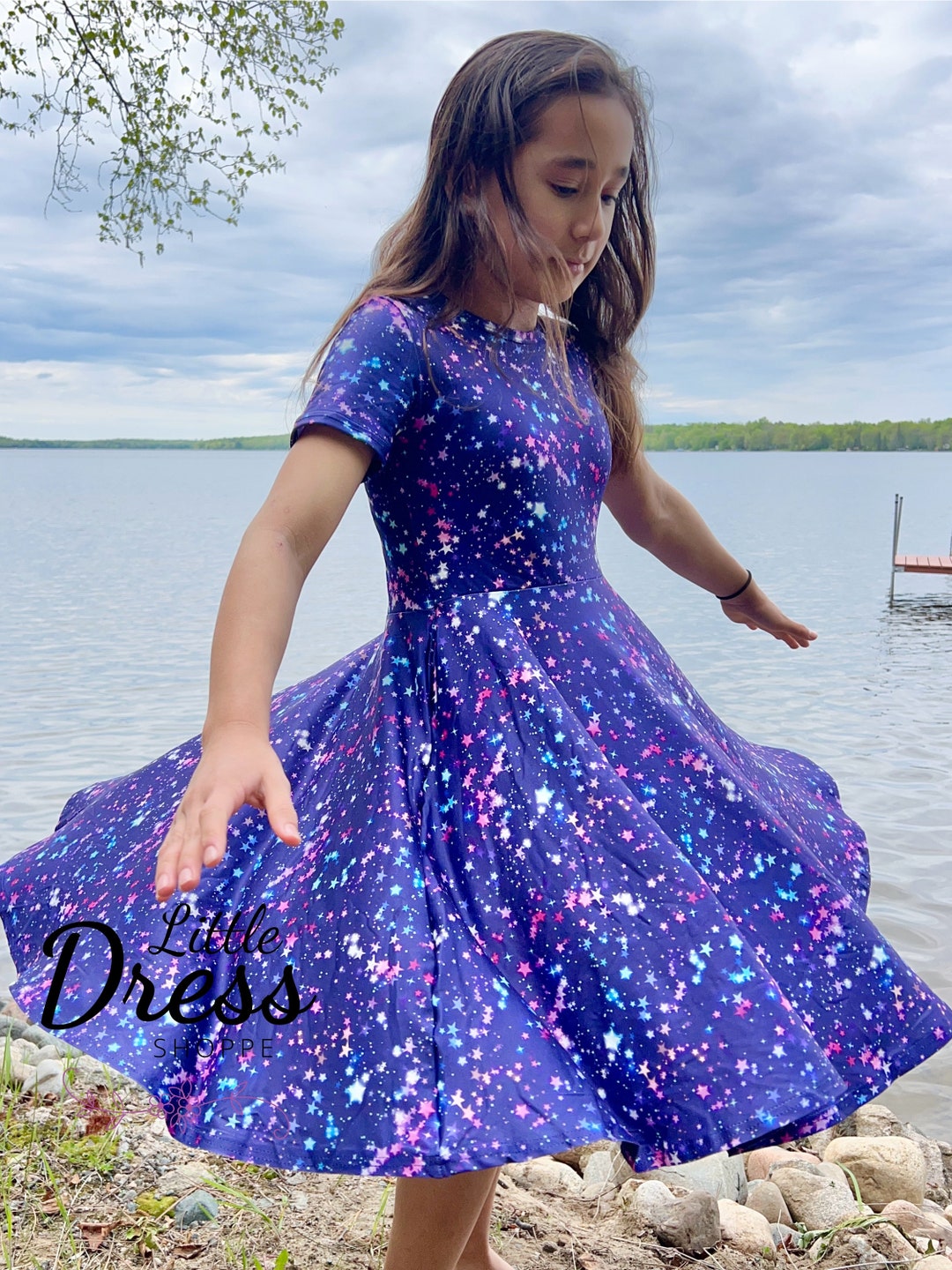 purple star dress CIEBON Sallie Metallic Star Print Mini Dress Womens XS Purple Gold Long Sleeve