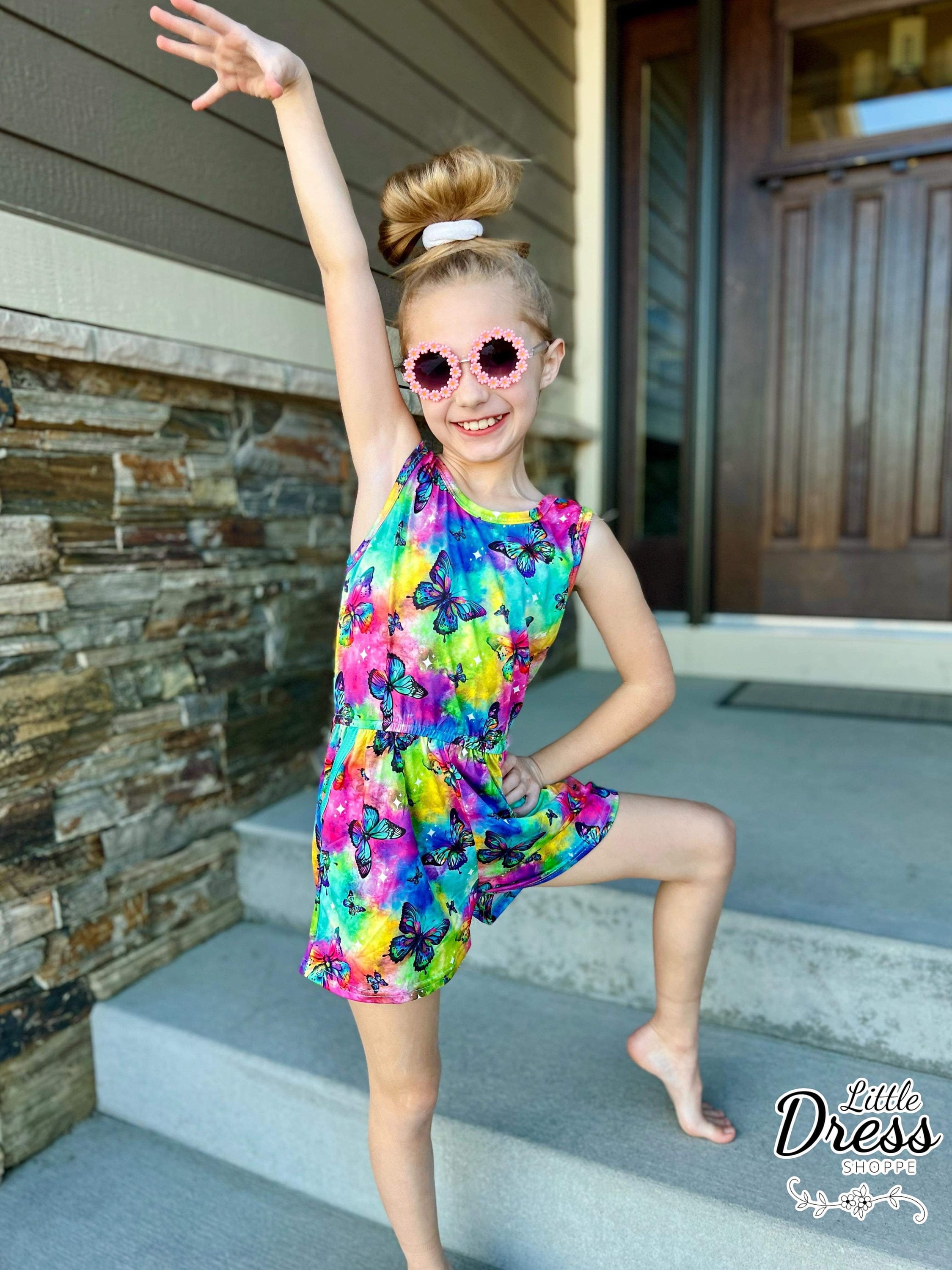 Kids Tie Dye Dress Etsy