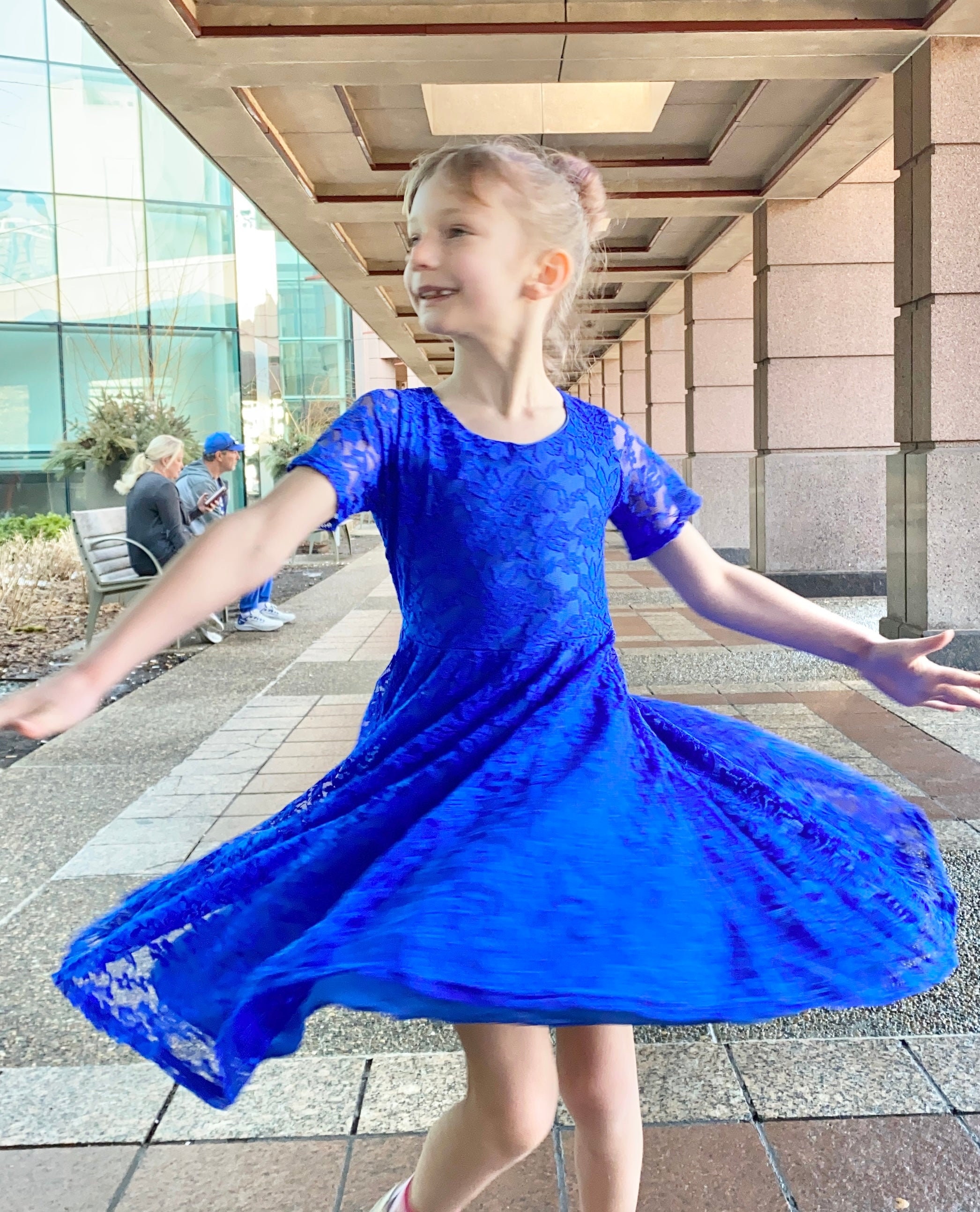 blue twirl dress Sassy Shortcake Girls Who Twirl Dress