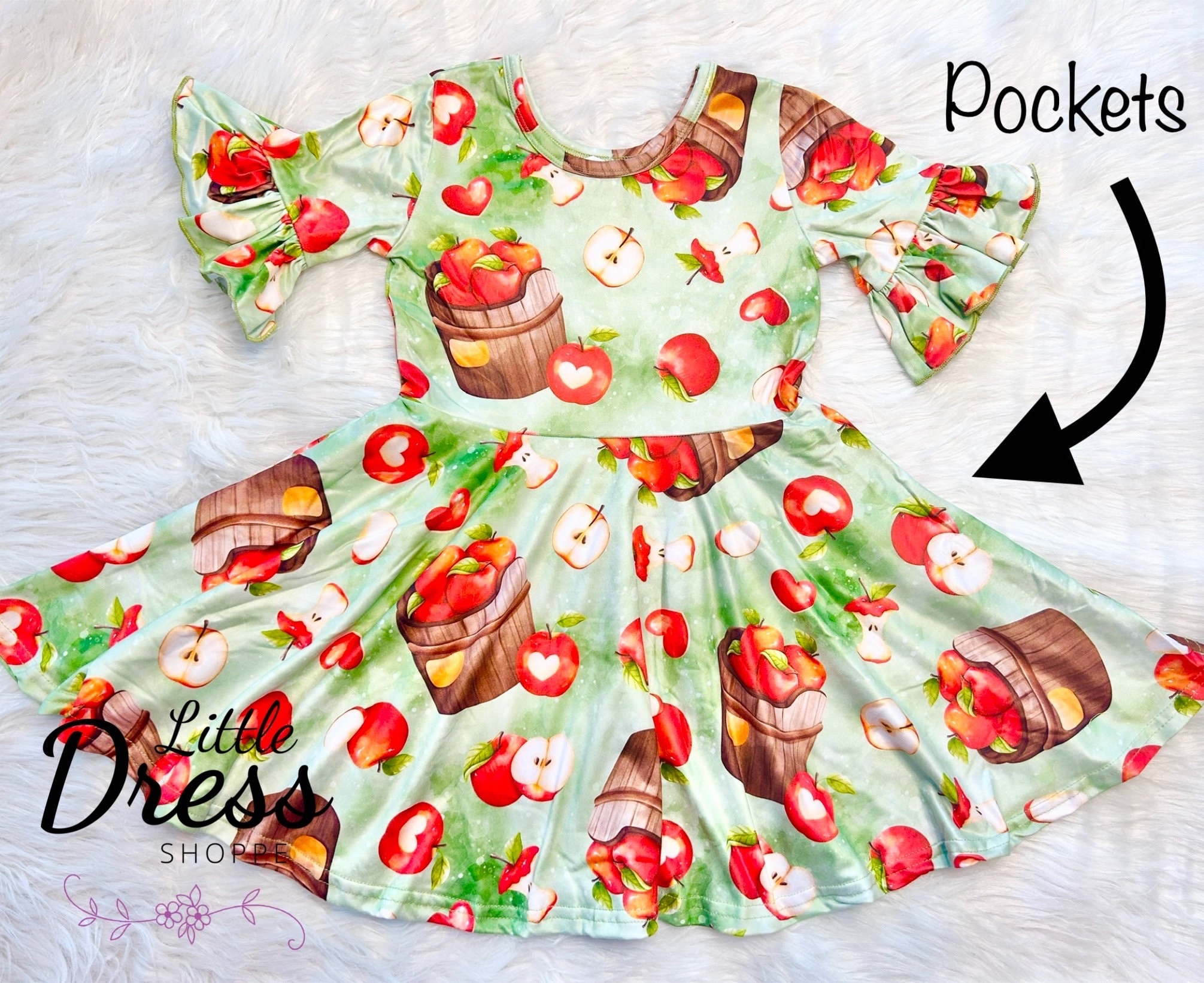 Toddler Apple Dress Etsy Canada