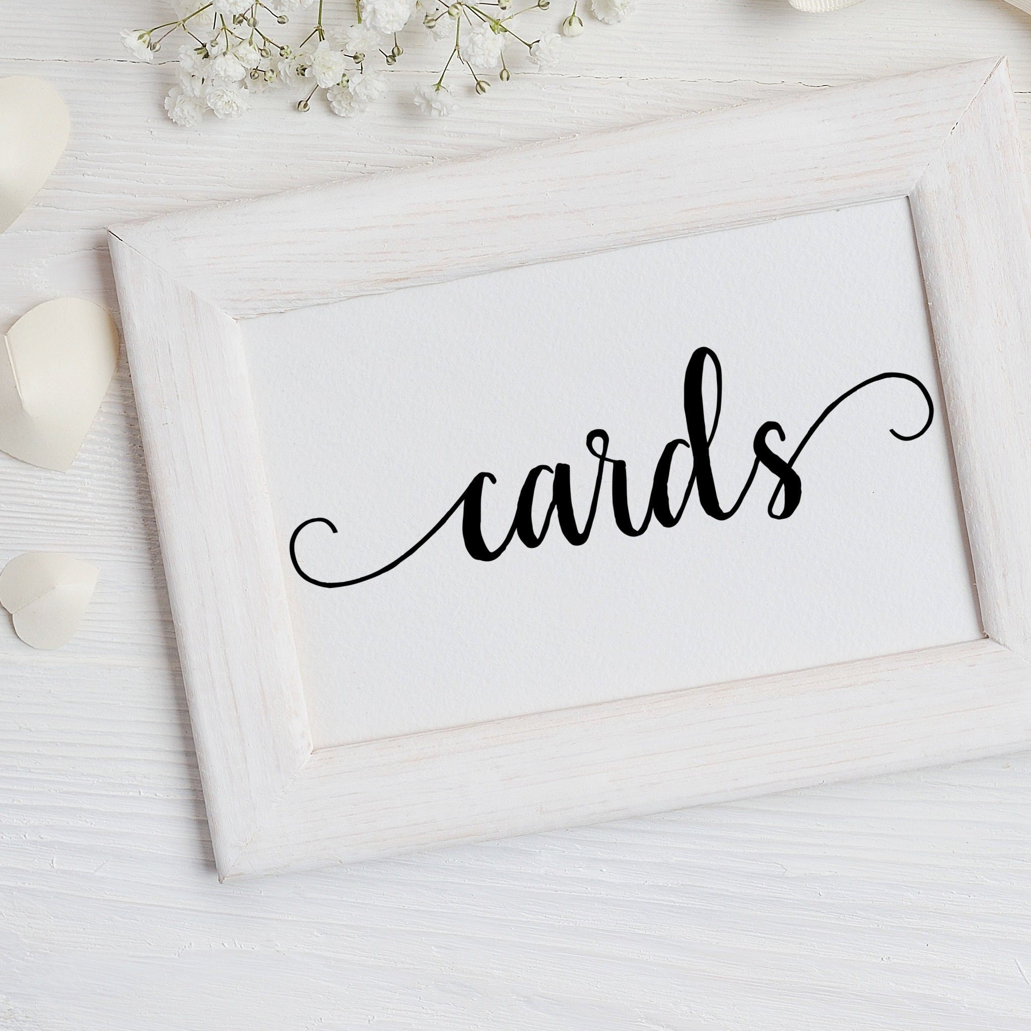 Cards Instant Download 6 Cursive Font Styles Commercial | Etsy
