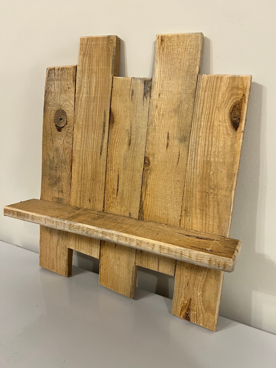 Rustic Wood Shelf Home Decor Wall Art - Etsy