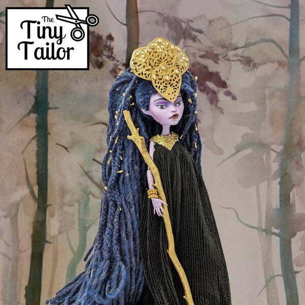 Wizard Art Doll - Monster High OOAK Doll