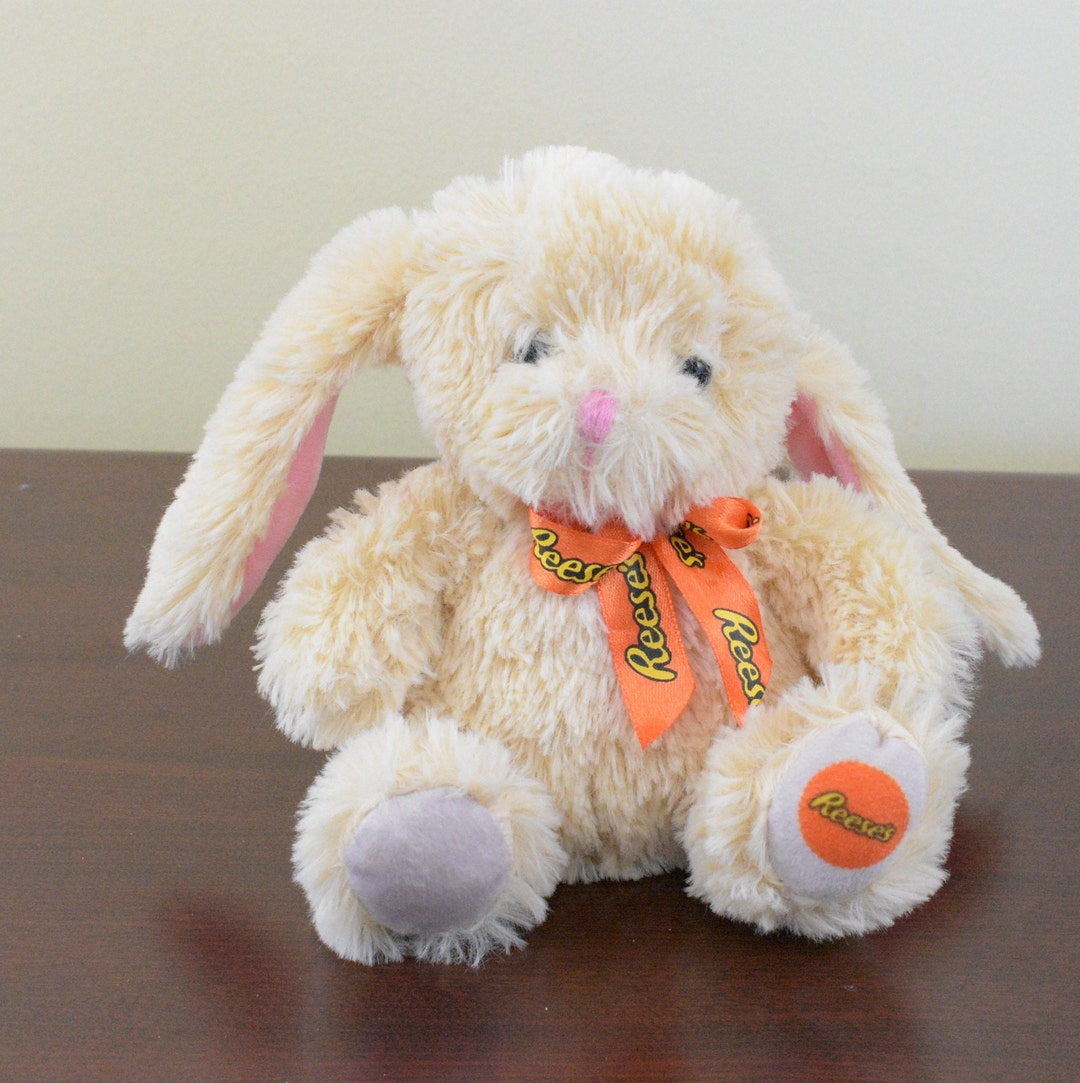 Vintage Galerie Reese's Bunny Plush Stuffed Animal Etsy