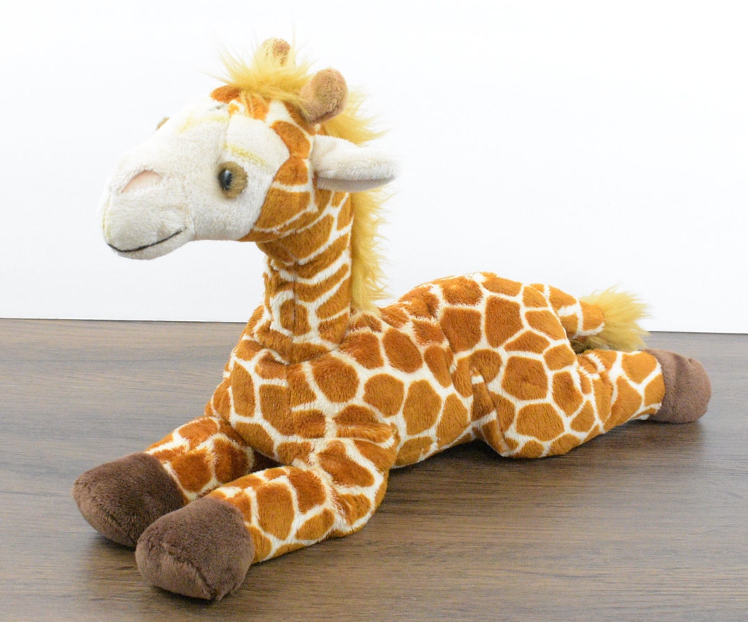 Giraffe Plush Animal Alley Beanie Stuffed Animal Etsy