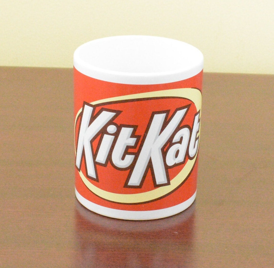 Galerie Kit Kat Bythe Hershey Ceramic Coffee Mug, 10oz Kit Kat Coffee
