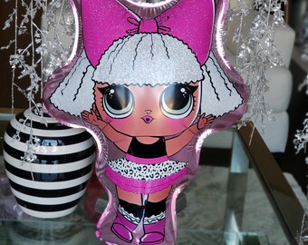 Lol Surprised Doll Diva Birthday Balloon Girls Party Foil Surprise