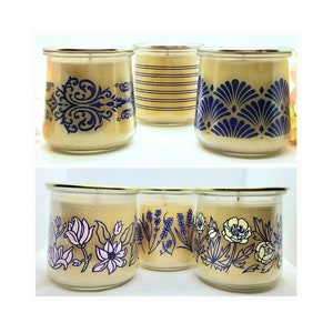 Ban the Bugs! Bug Repellent Beeswax Candles - in Limited Edition Oui Yogurt Jars