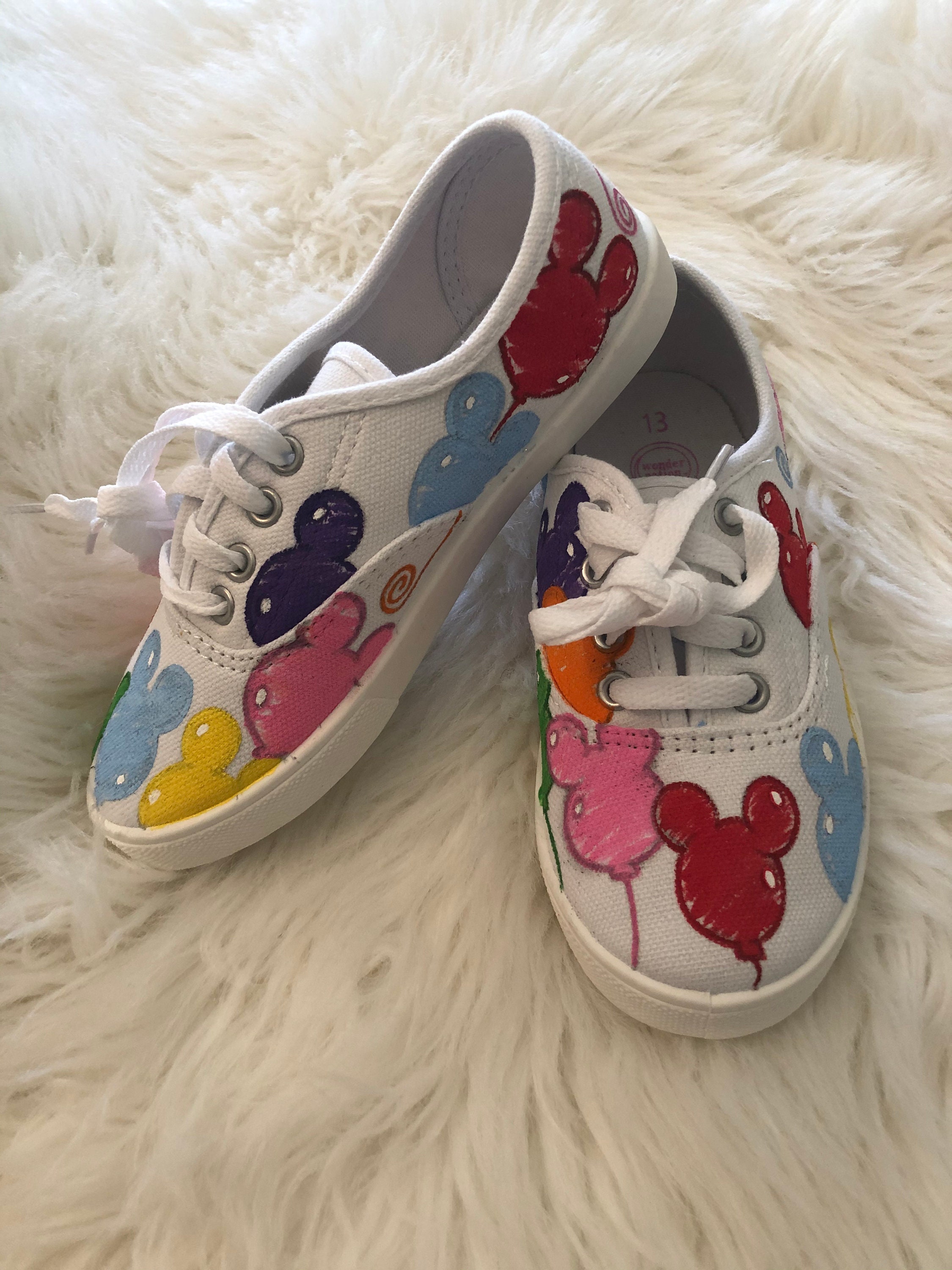Disney balloons shoes Etsy