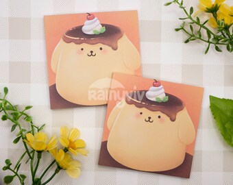Pom Pudding Notizblock | 50 Blatt | Schreibwaren Notizblock