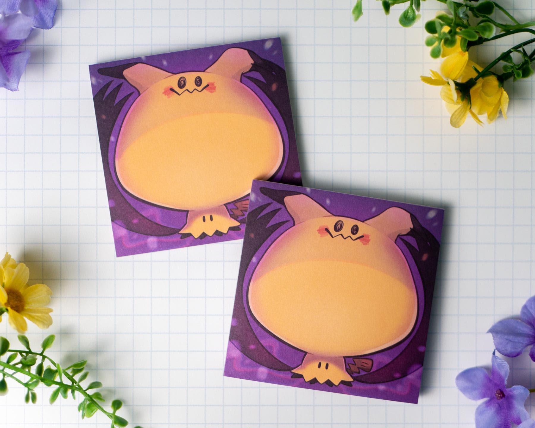 Sample Mimic Notes Poke Friends Mimic Memo Pad | 50 Sheets | Stationery Notepad | PKMN ...