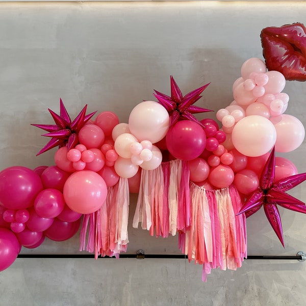 Balloon Arch * Hot Pink Balloons * DIY Balloon Arch Kit * Balloon Garland * Barbie Balloons