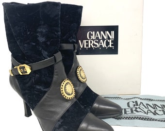 vintage versace boots