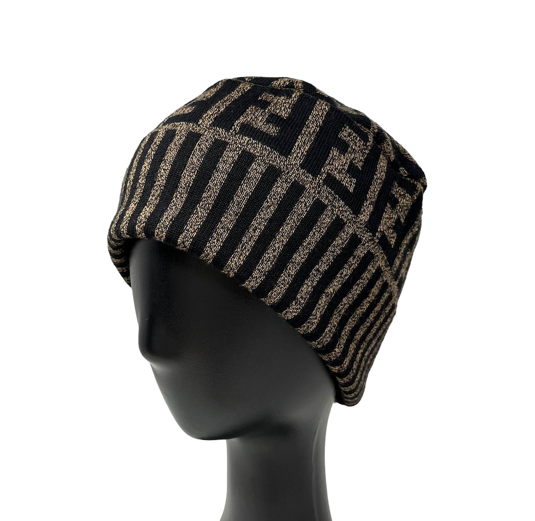 Brown Zucca Monogram Scarf Hat main image 0