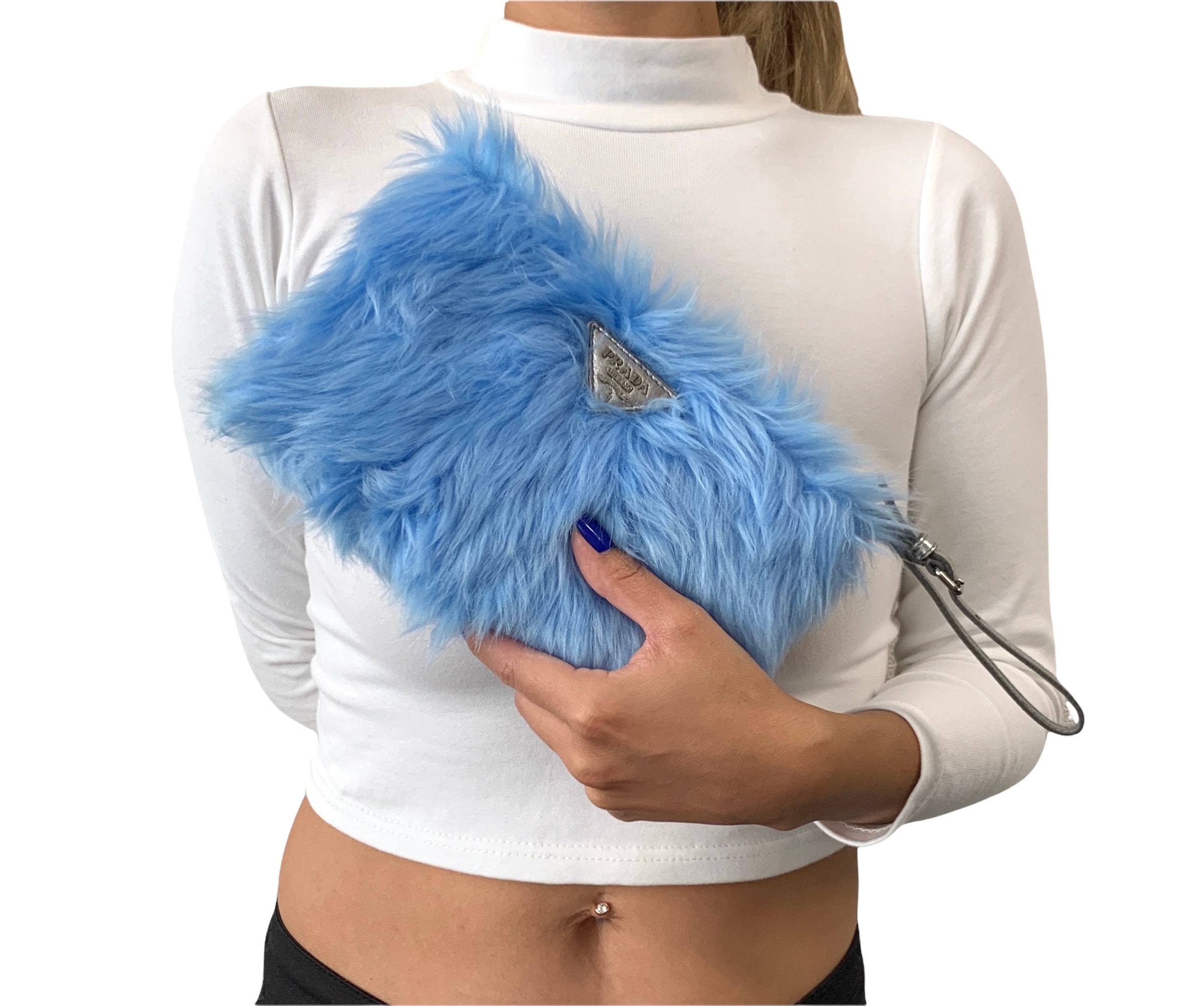 Fur Bag Prada - Etsy