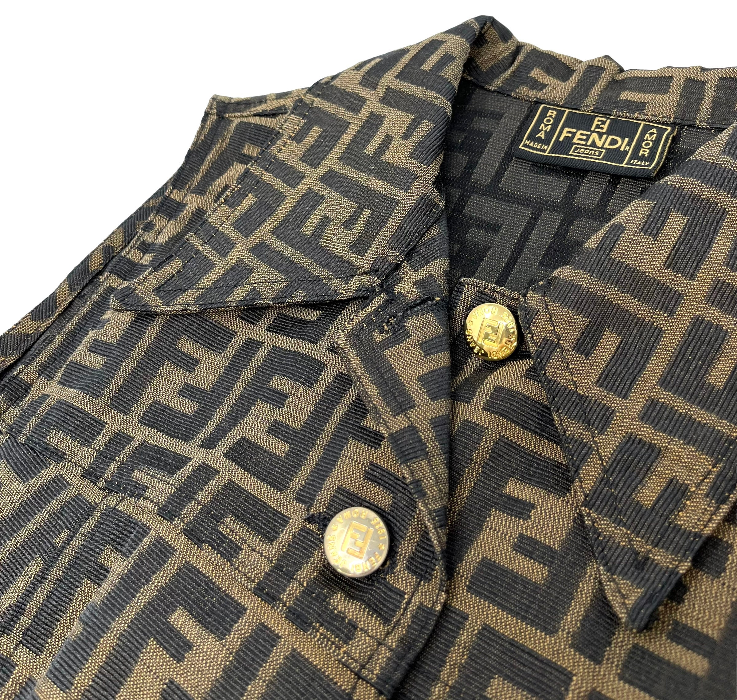 Fendi monogram jacket hotsell