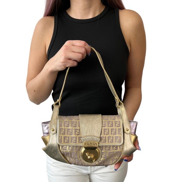 Fendi monogram deals mini bag