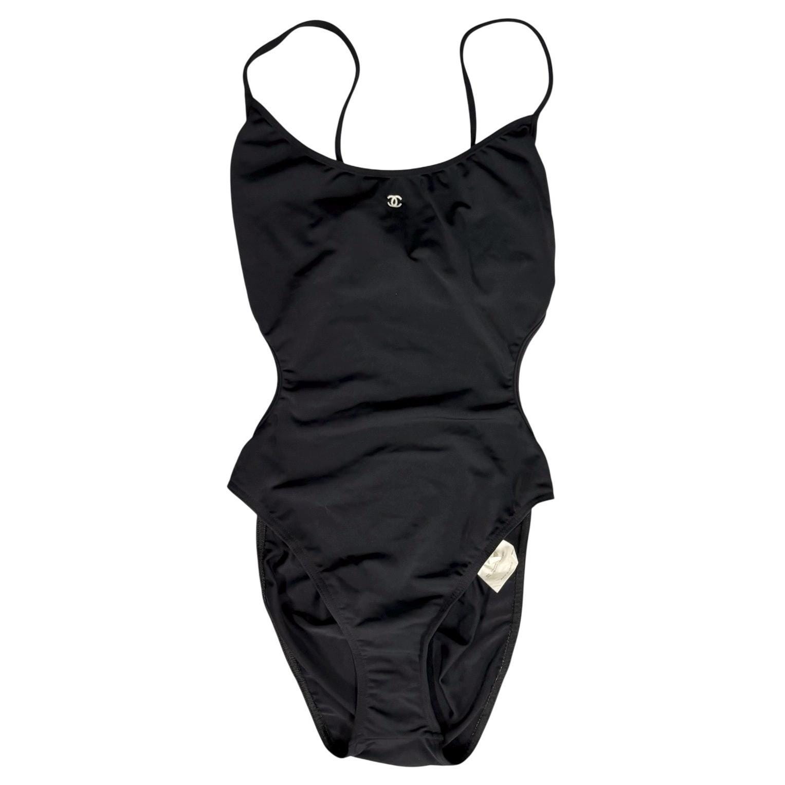 syk　CHANEL 水着　swim suits ワンピース CHANEL One-Piece Black Swimsuit Size M | eBay