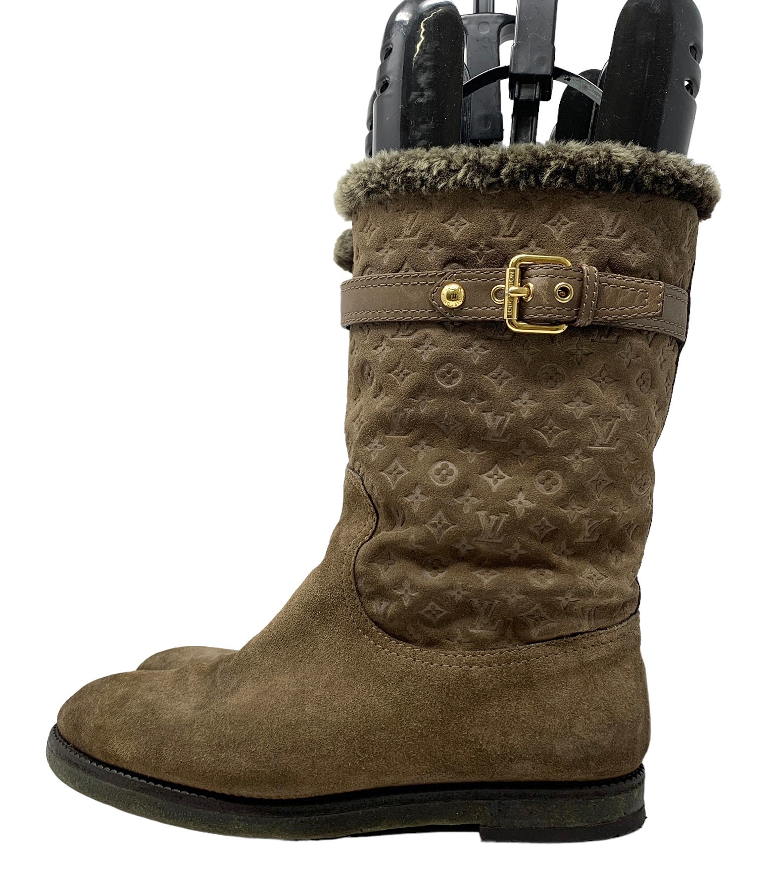 louis vuitton monogram boots