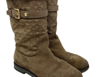 Louis vuitton women's winter boots discount