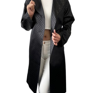 Louis Vuitton Mahina Monogram Shearling Kimono Jacket