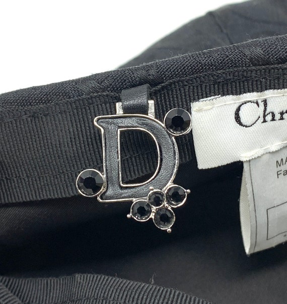 Christian Dior Vintage Trotter Monogram Newsboy C… - image 8