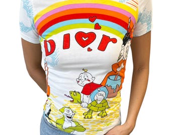 Christian Dior J'adore Vintage T-shirt by Galliano Size S - Etsy