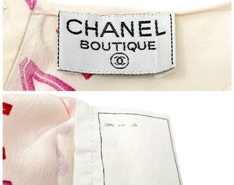 【希少】2003年 シャネル CC ロゴ シルク チュニック シャネル(CHANEL)シャネル カットソー 衣料品 トップス
