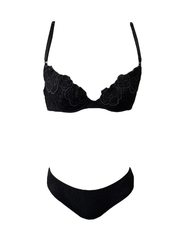 CHANEL★ヴィンテージ★カメリアビキニ CHANEL ヴィンテージ 98P ココマーク カメリア 水着 ビキニ #38