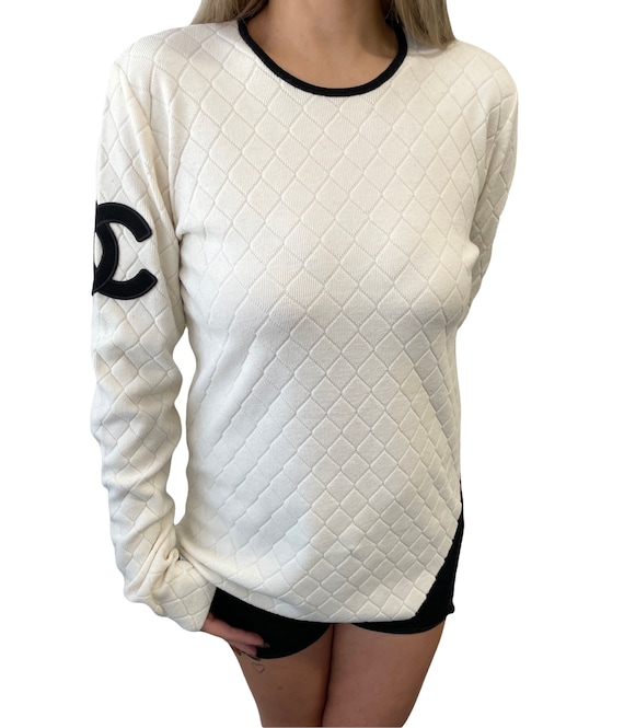 Chanel knit shop sweater