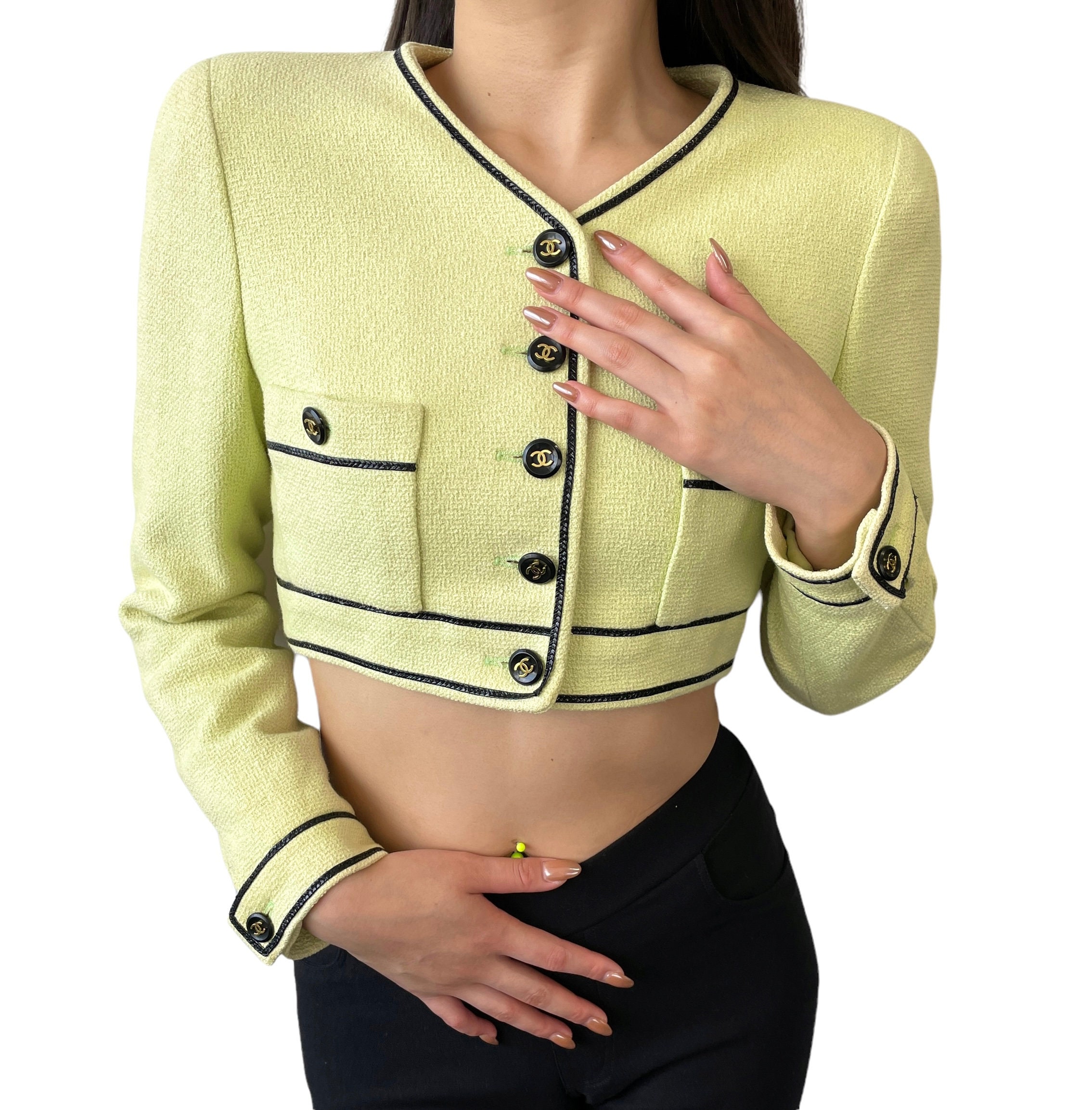 chanel cropped jacket