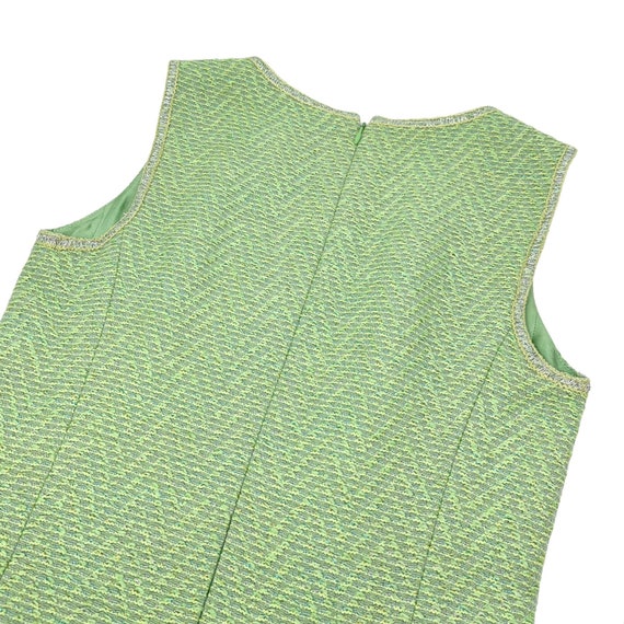 CHANEL Vintage 97P Tweed Sleeveless Dress #40 Zip… - image 7