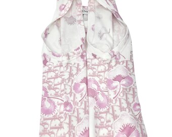 クリスチャンディオール トロッター 05年 タンクトップ ホワイト ピンク クリスチャンディオール トロッター 05年 タンクトップ ホワイト