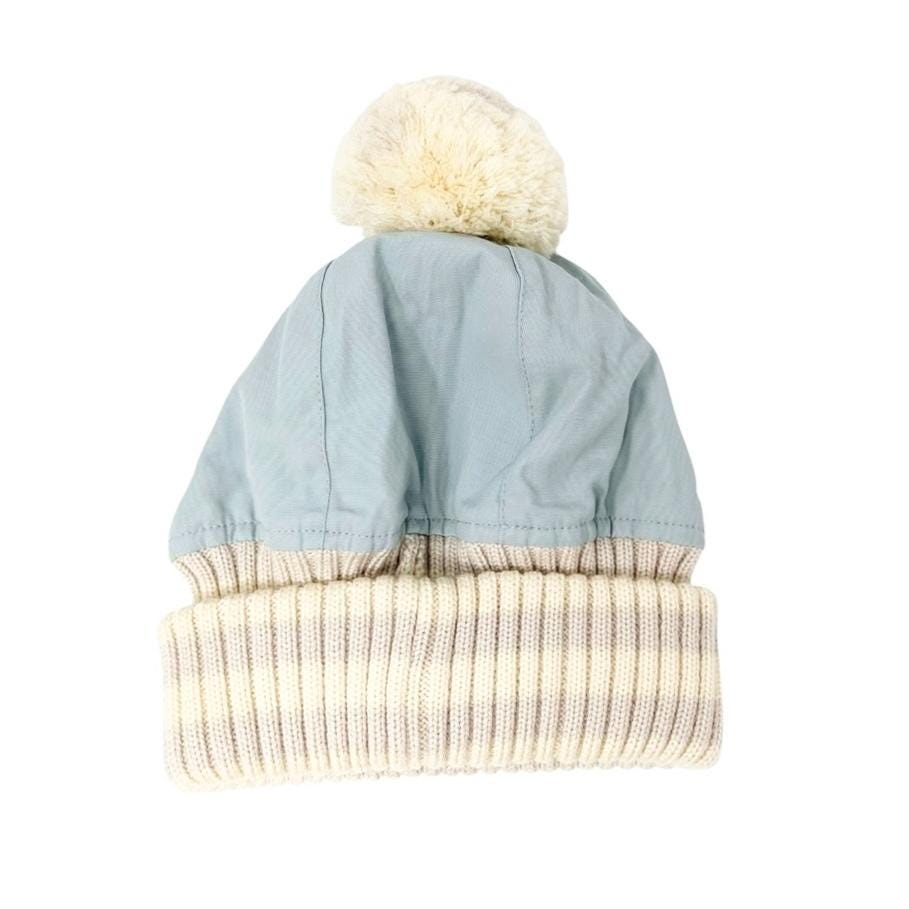 CHANEL Sport Vintage Coco Mark Logo Knit Beanie Winter Ski